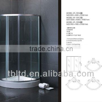 Tempered glass bathroom room,sanitary ware