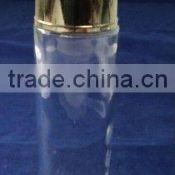 cosmetic glass lotion bottle