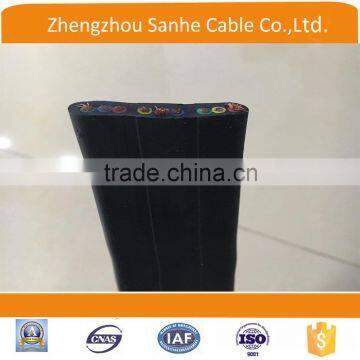 Copper conductor Submersible Pump Cable Flat Rubber Cable