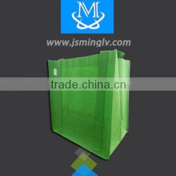 green non-woven promotion shopping handle bag