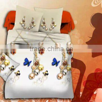 3d print butterfly Bedding Set 3pc,1bedsheet,2pillowcases, Full Queen king Size