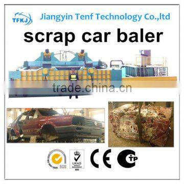 CE Best Sell PLC Hydraulic Waste Car Baler Old Car Press Machine(High Quality)
