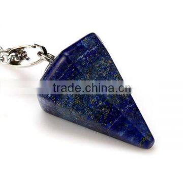 lapis lazuli gemstone pendulum pendant