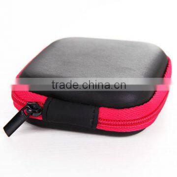 High Quality Mini Portable Zipper Earphone Storage Bag/data Line Storage Bag/coin Bag photo-2