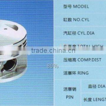 SCL-2013073615 EN125 Motorcycle Piston Kit ,125CC Piston Kit Motorcycle Crank Mechanism photo-4