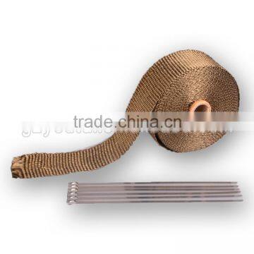 Titanium Exhaust Header Pipe Heat Wrap 10m photo-3