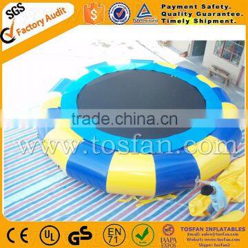 Customized floating inflatable water toys inflatable water trampoline A9003B