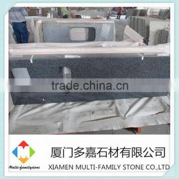 China G654 black prefab granite countertop