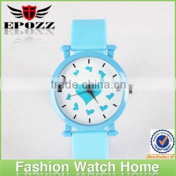 Hottest womens fashion silicone watch for promotion Japan quartz watch