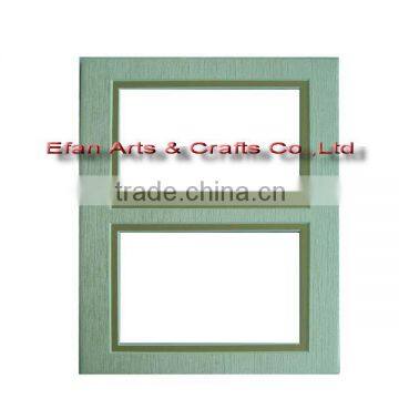 single layer collage matboard