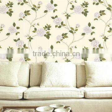 2015 Hot Embossed Spring Nonwoven Decorative Room Wallpaper photo-6