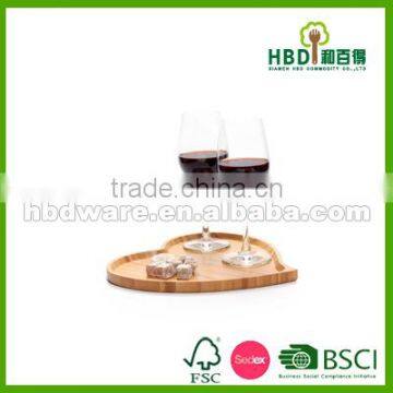 Hot Selling Heart Shape Serving Tray , New Design Serving Tray