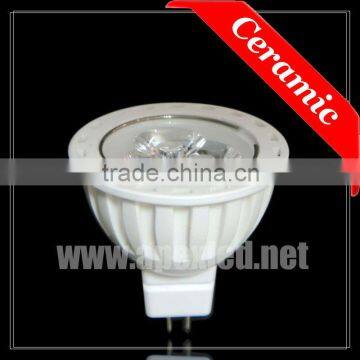 led spotlight 3watt GU10 in ceramic body