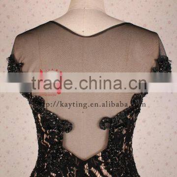 Open Back Lace Wedding Dress Spaghetti Strap Red Lace Evening Dress Lace Wedding Dress Patterns photo-6