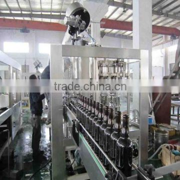 Automatic 3-In-1 Bottle Beer Fill Machinery/Line (18,24,32,60 heads)