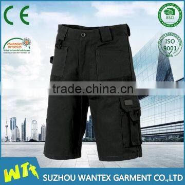 wholesale cheap black 100% nylon Work cargo shorts