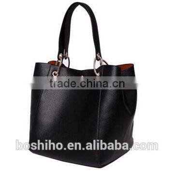 Boshiho Custom Fashion Waterproof Shoulder Bag Synthetic Woman Leather Handbag photo-2