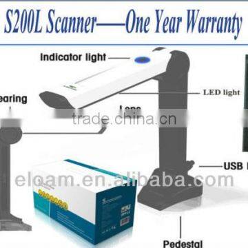 Eloam high speed scanner, mini A4 scanner S200L