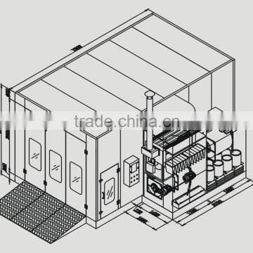CE High Quality Low Price Spray Booth GS-500 photo-3
