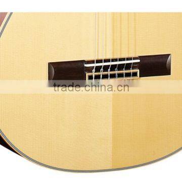 Solid Spruce Body Material and Ebony, Sapele Fingerboard Material Hot Sale Electric Guitar photo-5