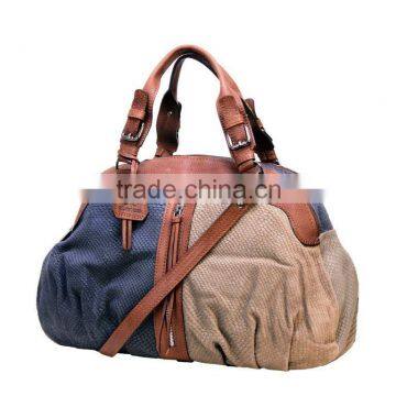Handbag Leather Suede Pyton 772