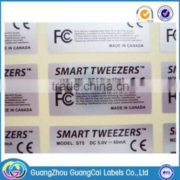 Professional factory high quality cheap barcode labels self-adhesive stickers printing