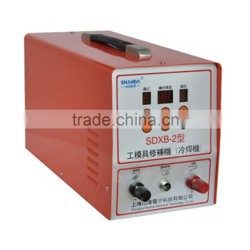 Cold welding repairing machine for mould repair