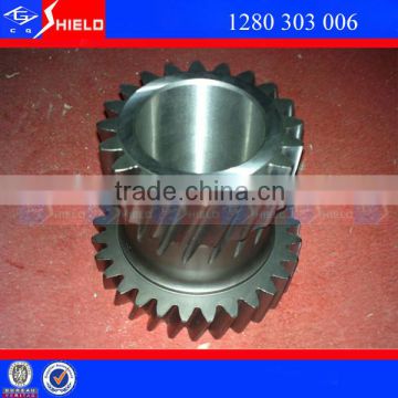 Auto Truck Middle Shaft Spare Parts 2/3 Speed Double Gear 1280303006 Z=32/21(Z=30/20) For After Market