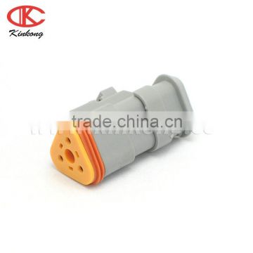 DT 3 PIN MATING CONNECTOR SET WITH LOCK 14-18 AWG TERM DT04-3P DT06-3S