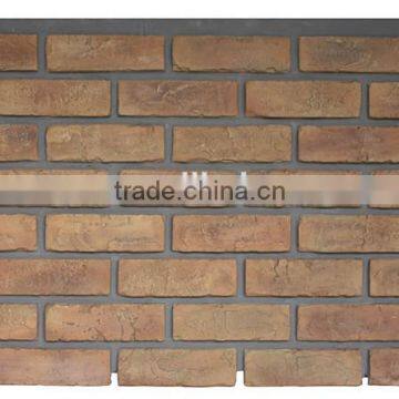 3d PU decorative brick panel, Art wall panel,Archaized Brick Panel, Energy-saving wall panel