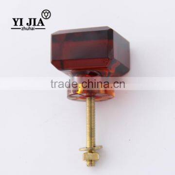 Cabinet Assembly Hardware Diamond Furniture Interior Glass Knob