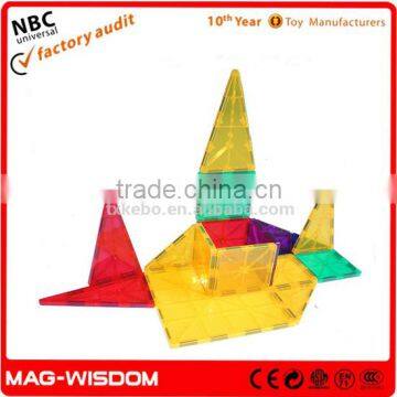 Safety Toys Plastic Magnetic Building Blocks