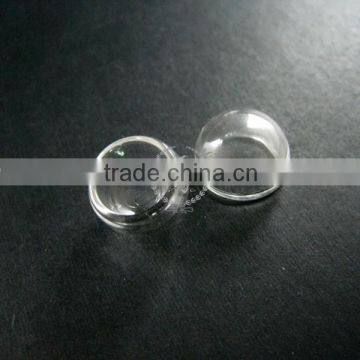 15mm diameter 10mm height transparent glass dome cover DIY settings supplies findings 3070056