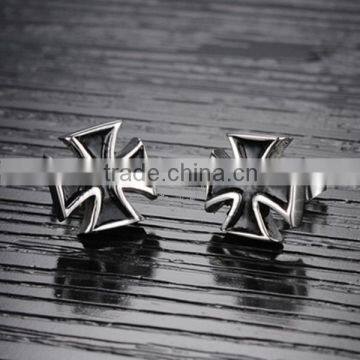 Stainless steel cross symbol fashion women earrings steam punk jewelry 6730570