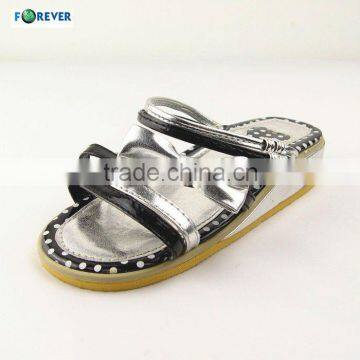 Pretty and cute high heel EVA sandal for girl 2013