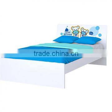Foshan Factory Supply Newest Design Kids Bed With Kinds of Color