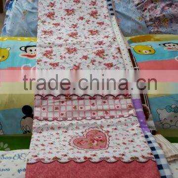 reactive printed polyester peach skin microfiber fabric