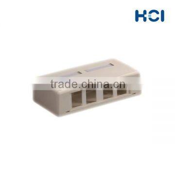 2 4 6 Ports Multimedia Mount Box With Label for A/V Connecter photo-4