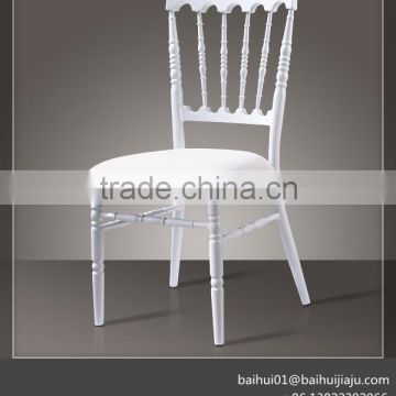 aluminum hot selling stacking chiavari chair in hotel in wedding