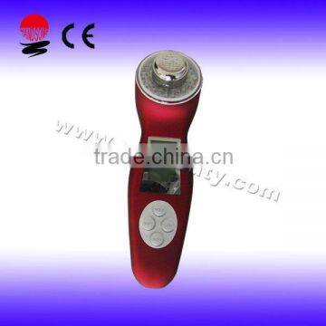 UB-002C Chargeable Photon Ultrasonic Two Head Facial Massager