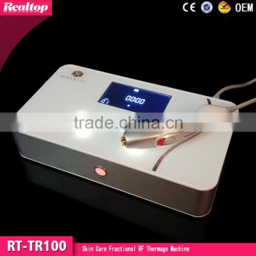 Intelligent fractional rf radiofrequency portable dot matrix lattic skin lifting wrinkle removal radio frequency facial machine