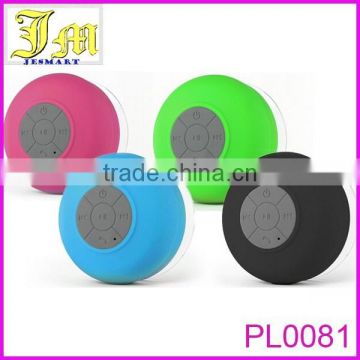 Bluetooth Waterproof Wireless Shower Handsfree Mic Suction Speaker Gift Rainbow Colors