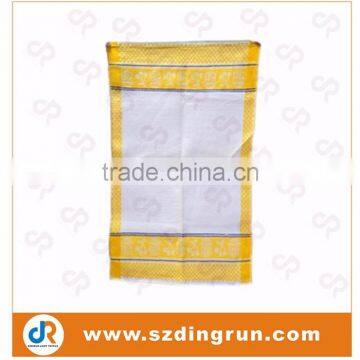 hot sale plain white cotton tea towel