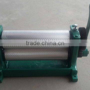 310mm comb foundation roller manual beeswax foundation machine