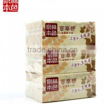 2 Ply Pull-out Soft Bag Facial Tissue Paper Super Soft Virgin Pulp Facial Tissue