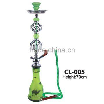 wholesale coloured hookah smoking water pipe