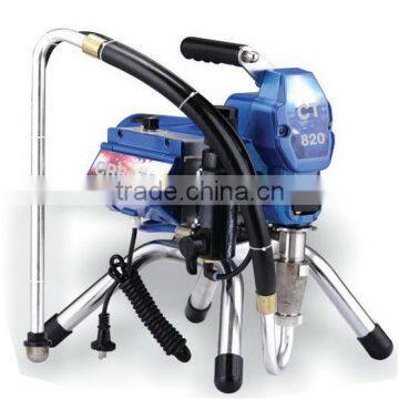 Spray paint type with paint spray gun spraying machine