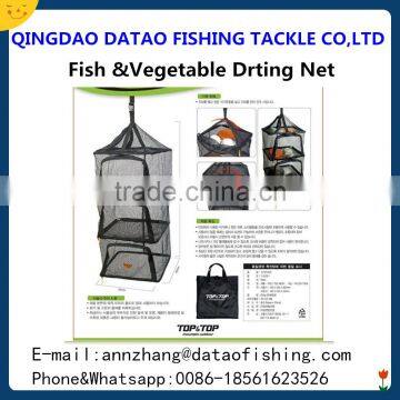 Folding fishing net monofilament for fish and vegetable