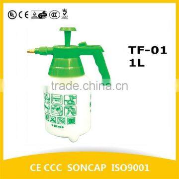 1 liter small hand garden tool plastic trigger sprayers pump hand sprayer (TF- 01)