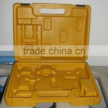 plastic tool case,yellow plastic blow mold tool case